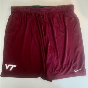 Virginia Tech Dri-Fit Shorts